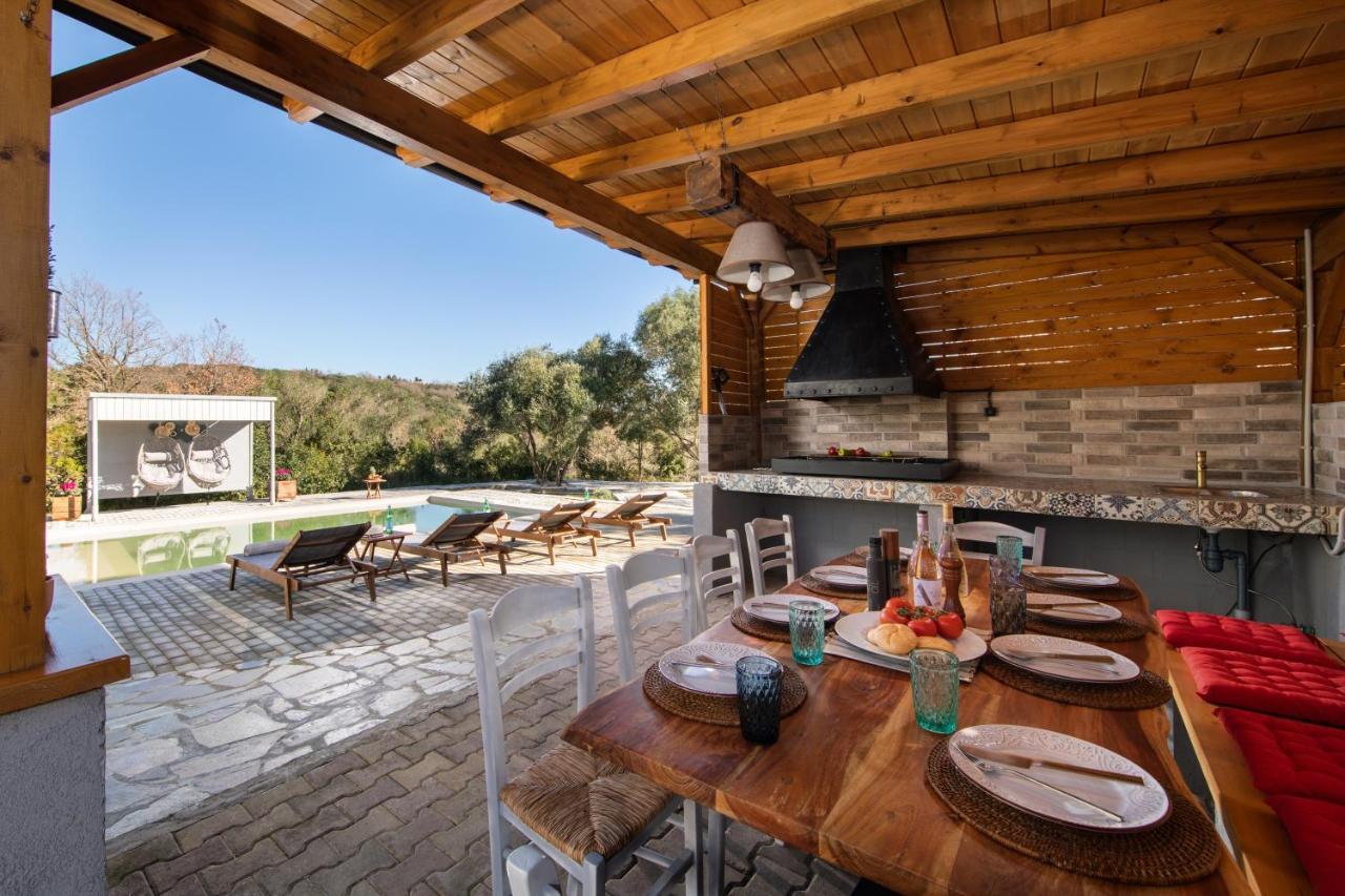 Villa Serenity - Off Grid Villa Poulades Exterior photo