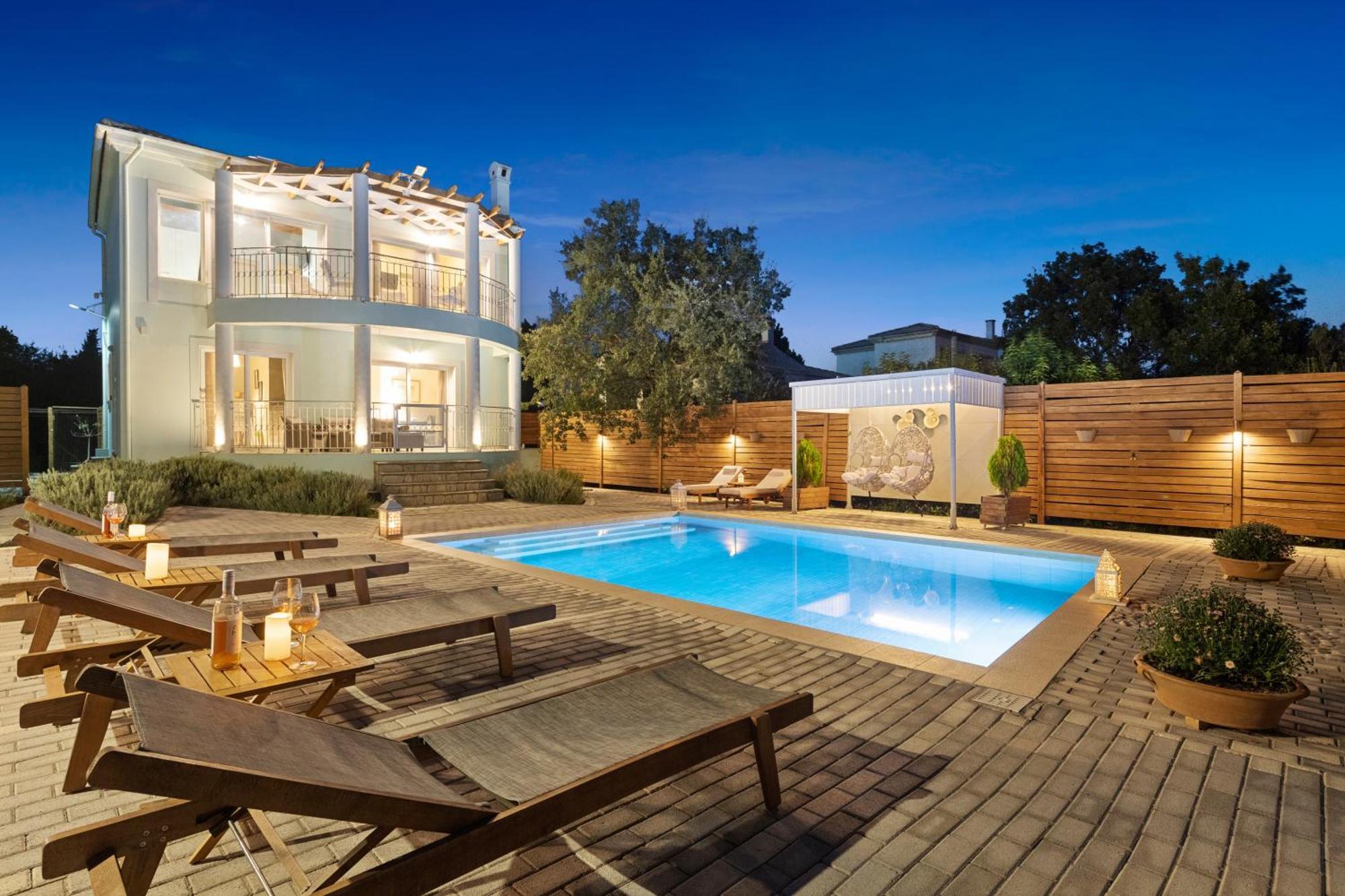 Villa Serenity - Off Grid Villa Poulades Exterior photo